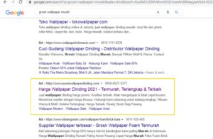 digital marketing google ads grosir wallpaper murah